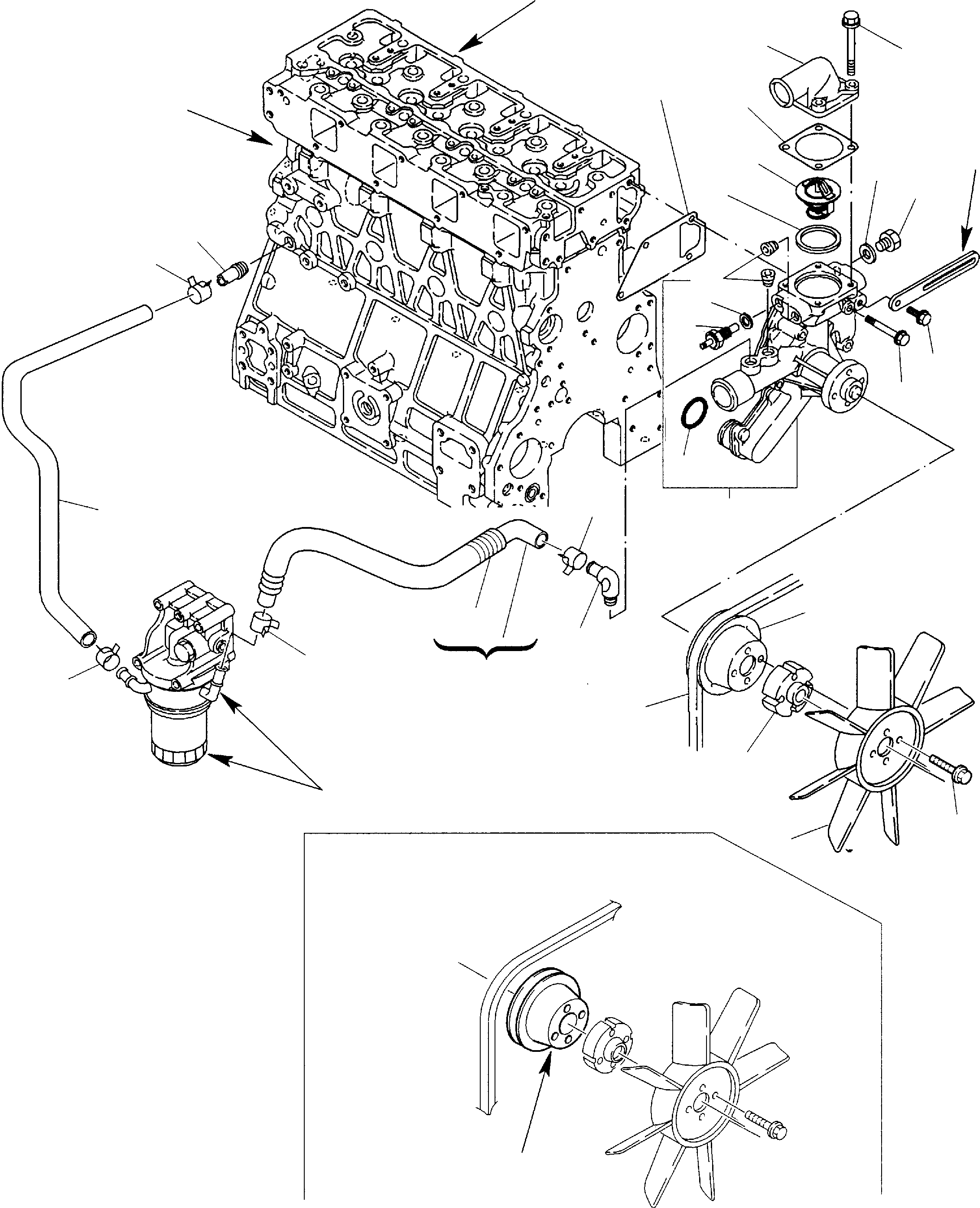 Part 38. COOLING WATER SYSTEM (ASPIRATED ENGINE) [0501]