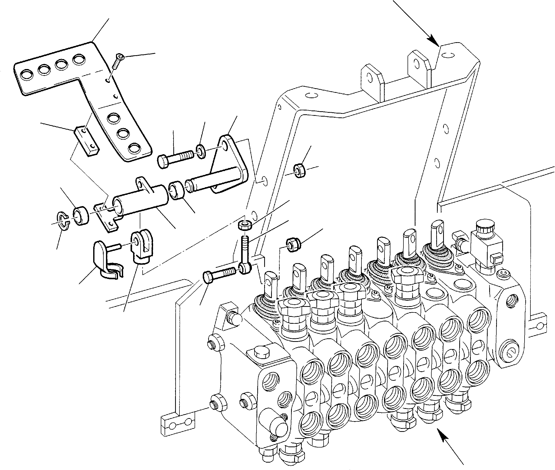 Part 11. BACKHOE CONTROL PEDAL (LEFT SIDE) [4500]