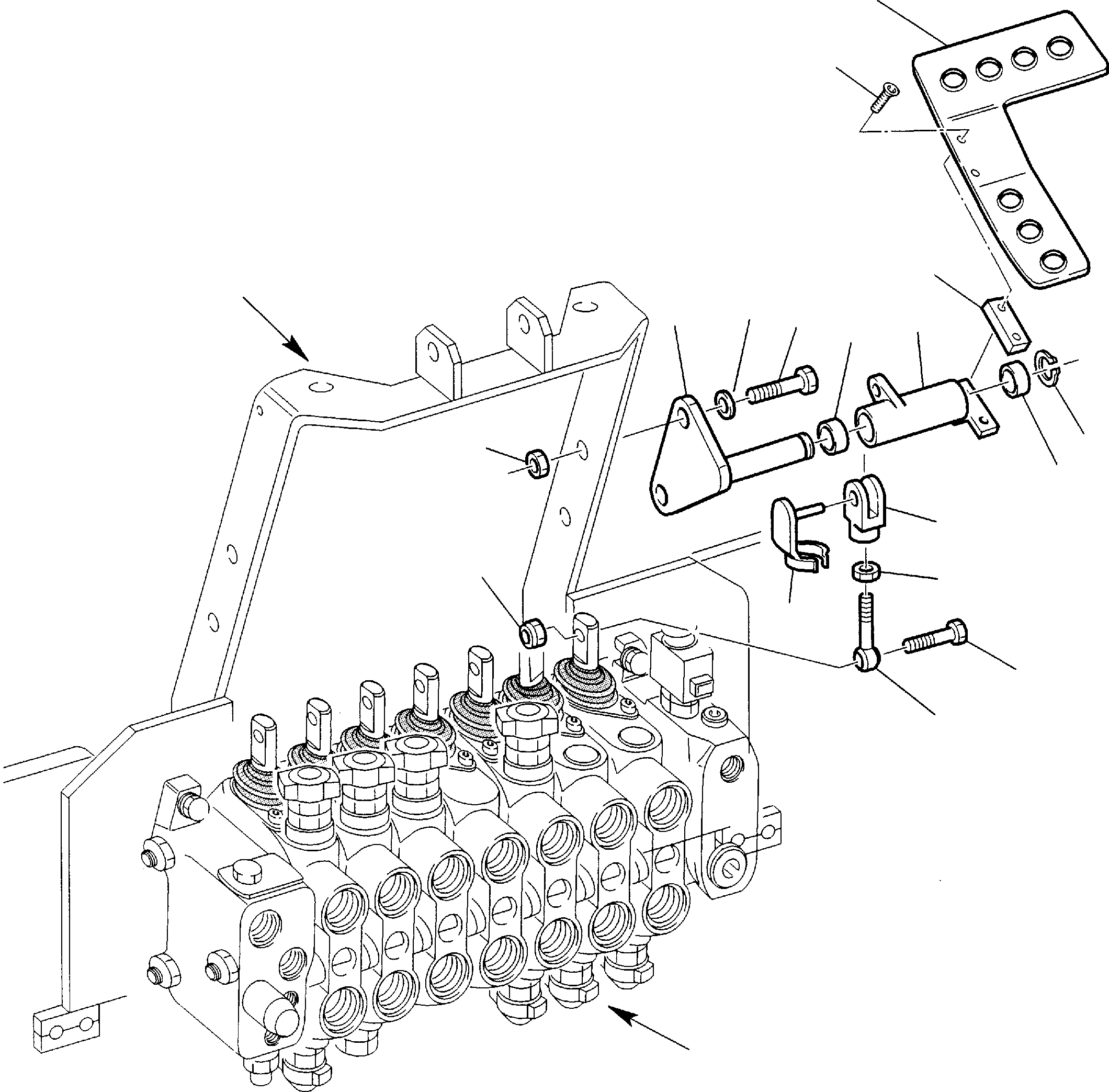 Part 13. BACKHOE CONTROL PEDAL (RIGHT SIDE) [4520]