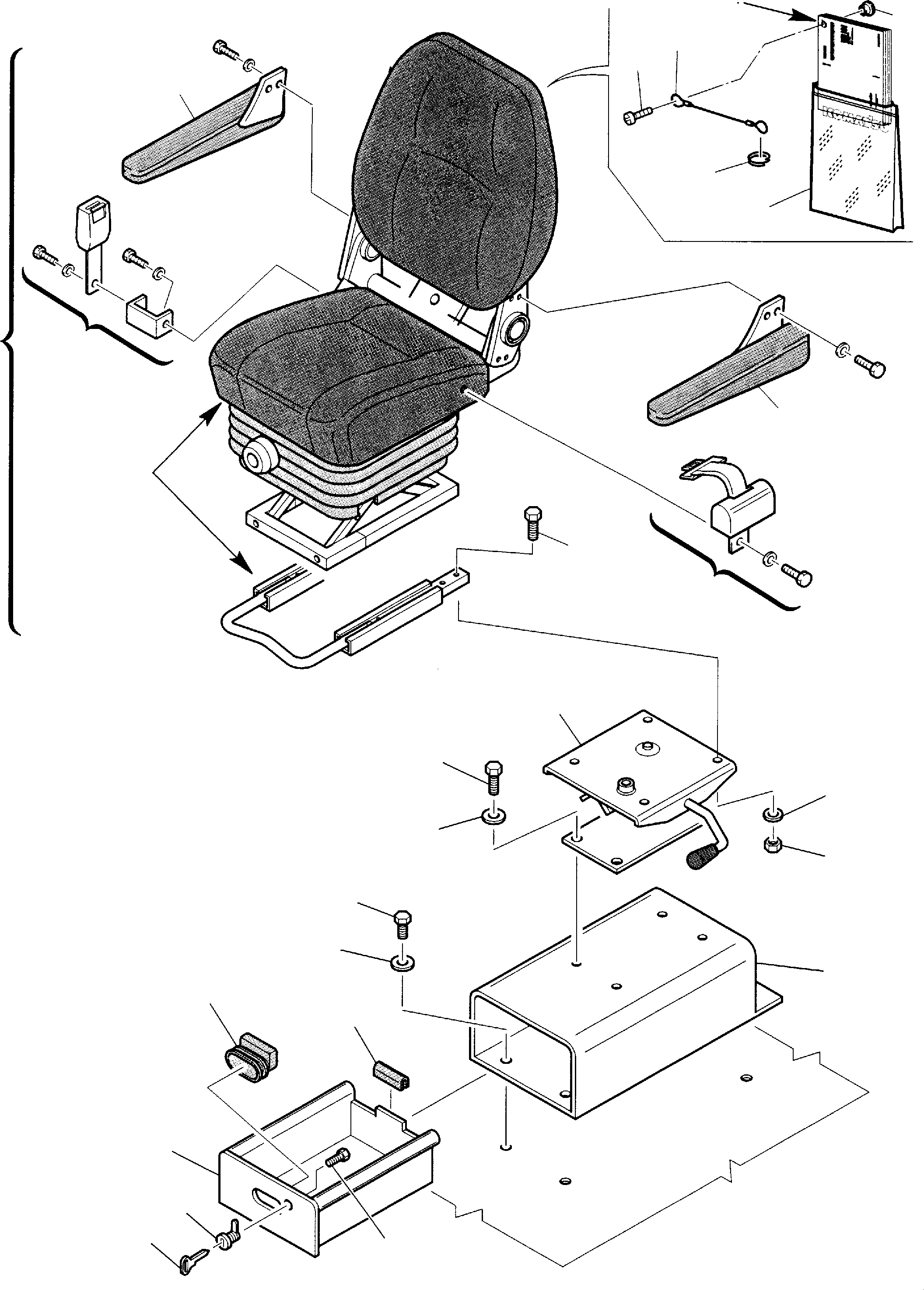 Part 24. OPERATOR'S SEAT SUPPORT (FOR CANOPY) [5710]