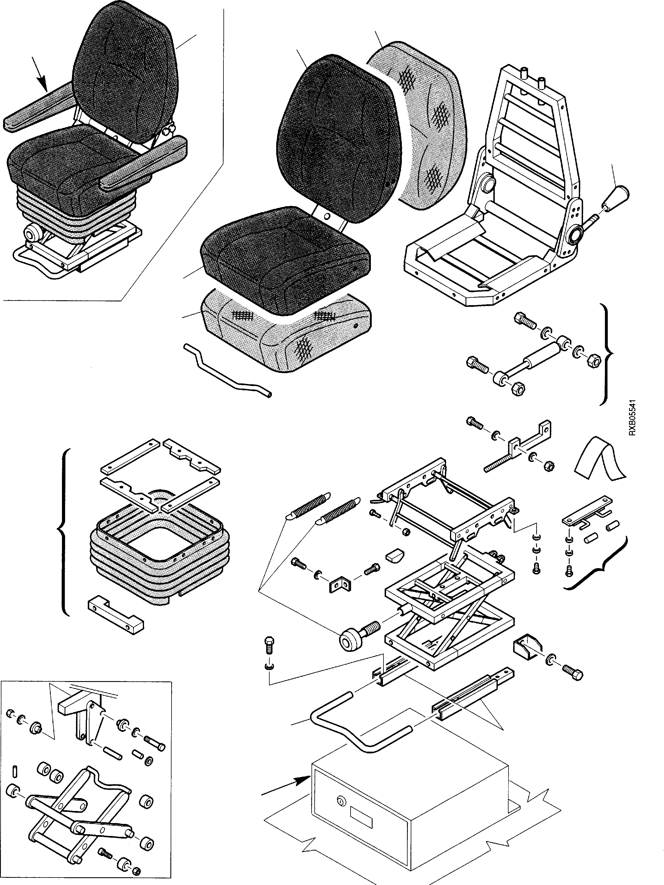 Part 26. OPERATOR'S SEAT (FOR CANOPY) [5730]