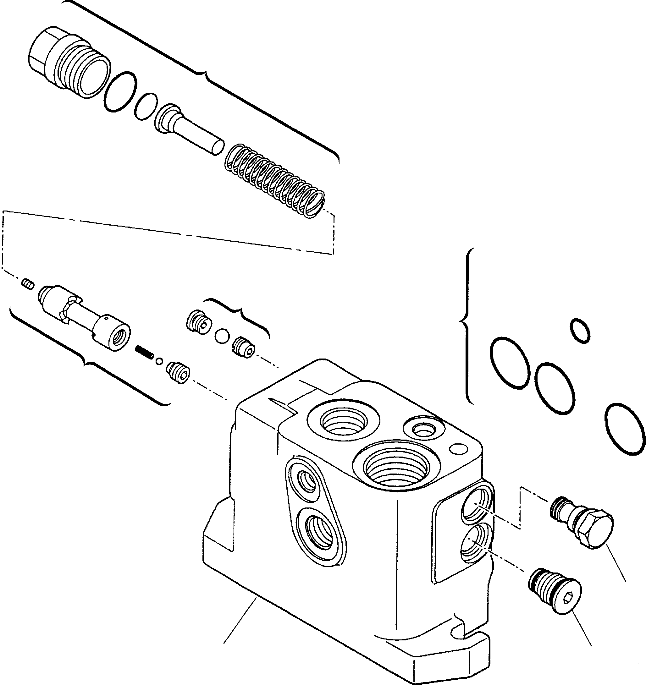 Part 6. SHOVEL CONTROL ASSY. (2/4) [6205]