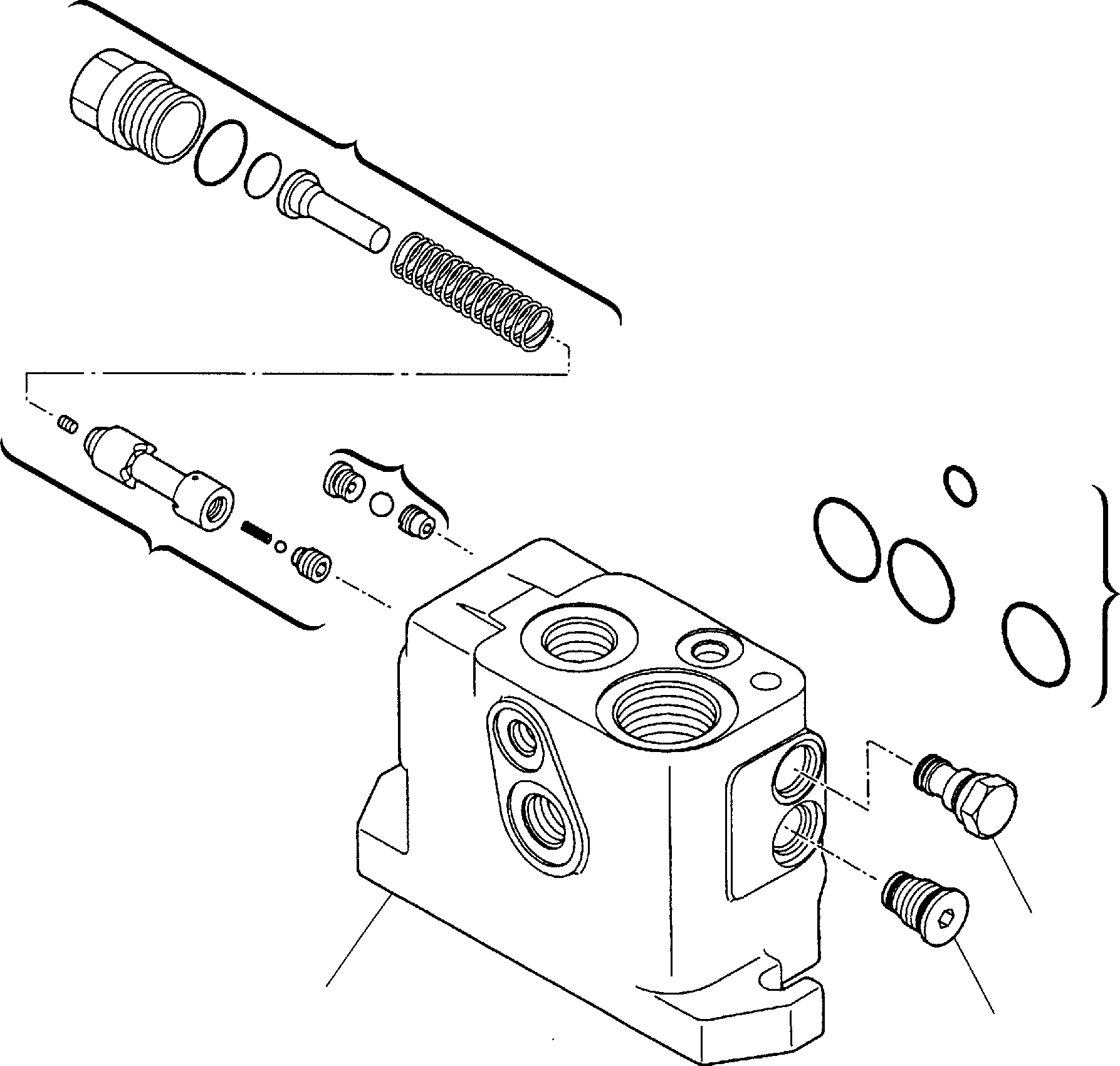 Part 10. SHOVEL CONTROL VALVE (FOR BUCKET 4 IN 1) (2/5) [6265]