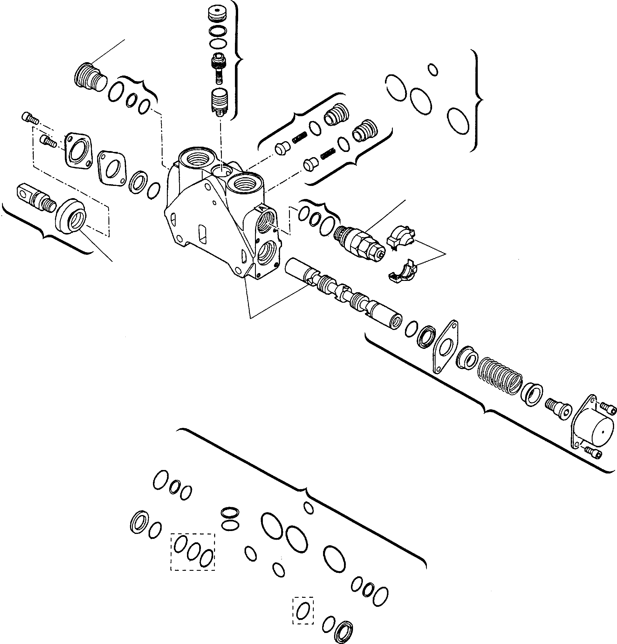 Part 16. BACKHOE CONTROL VALVE (3/8) [6300]