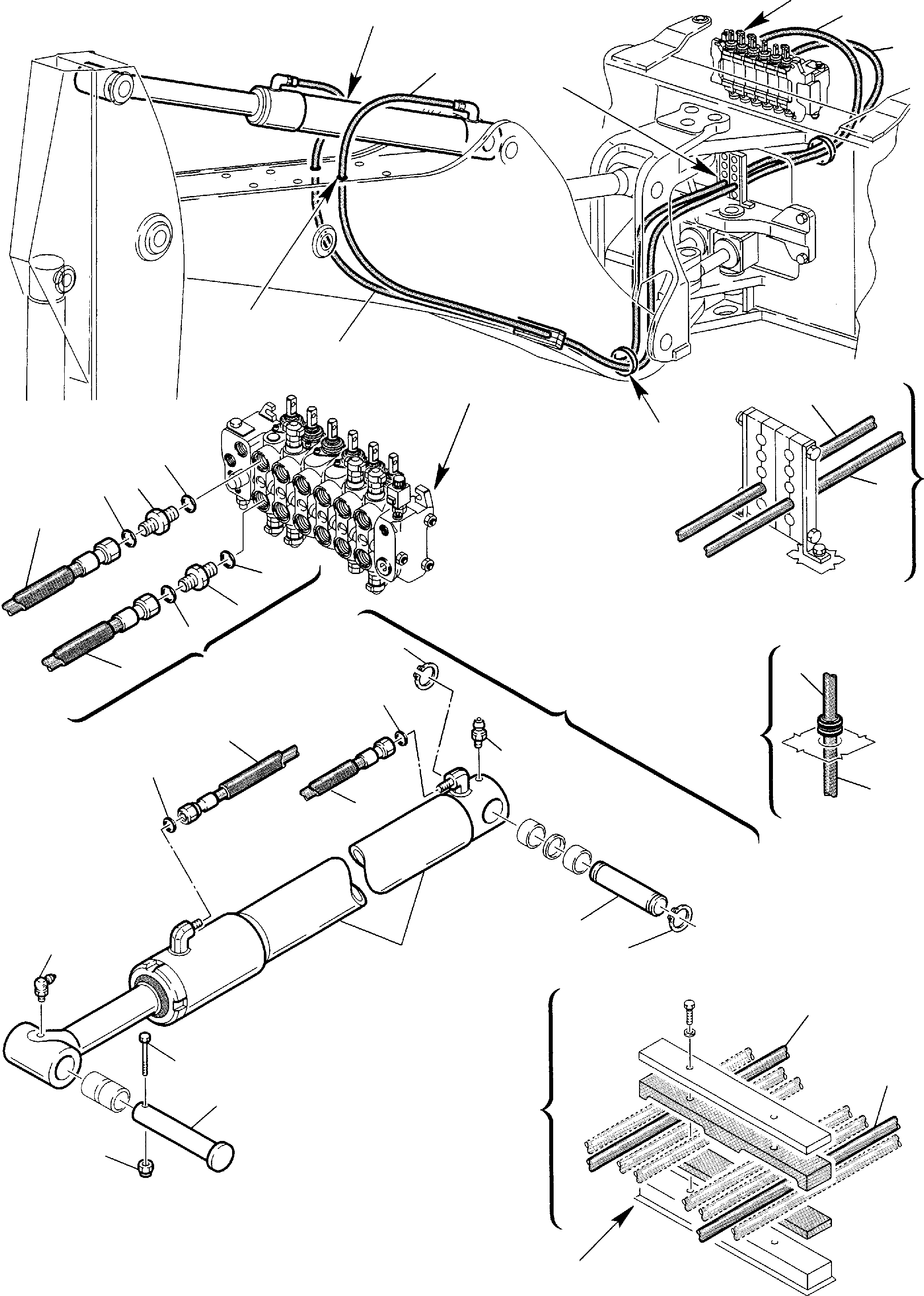 Part 52. HYDRAULIC PIPING (ARM CYLINDER LINE) [6730]