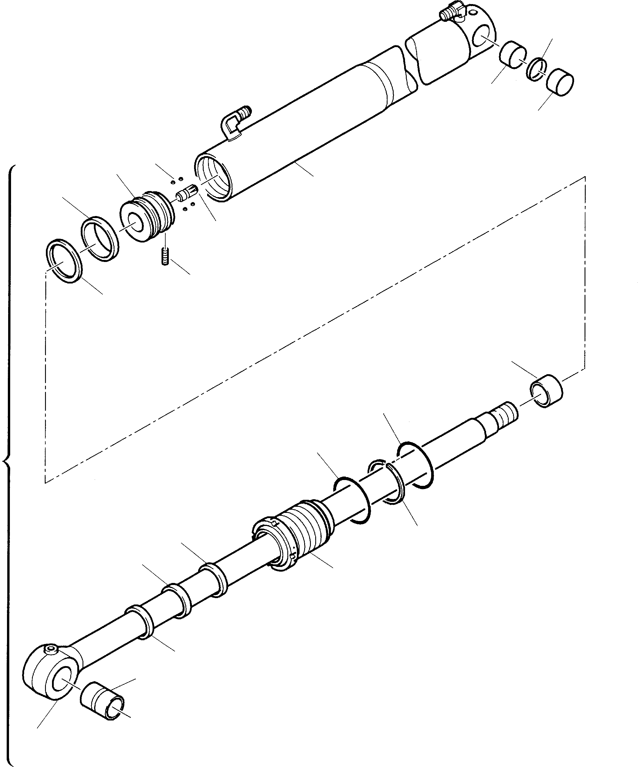 Part 58. HORIZONTAL OUTRIGGER CYLINDER R.H. [6790]