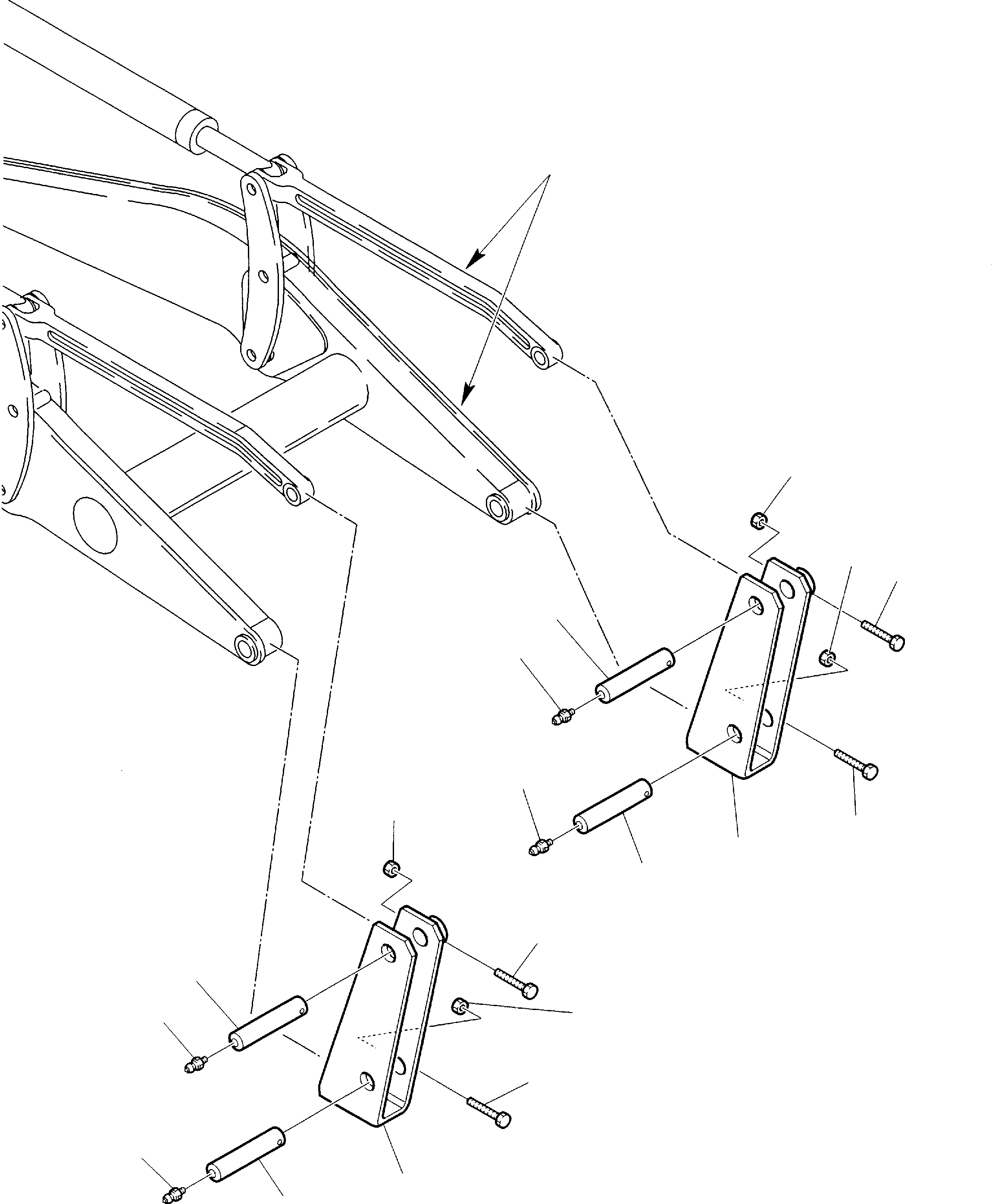 Part 2. SAFETY STAY FOR LOADER ARM END [7005]