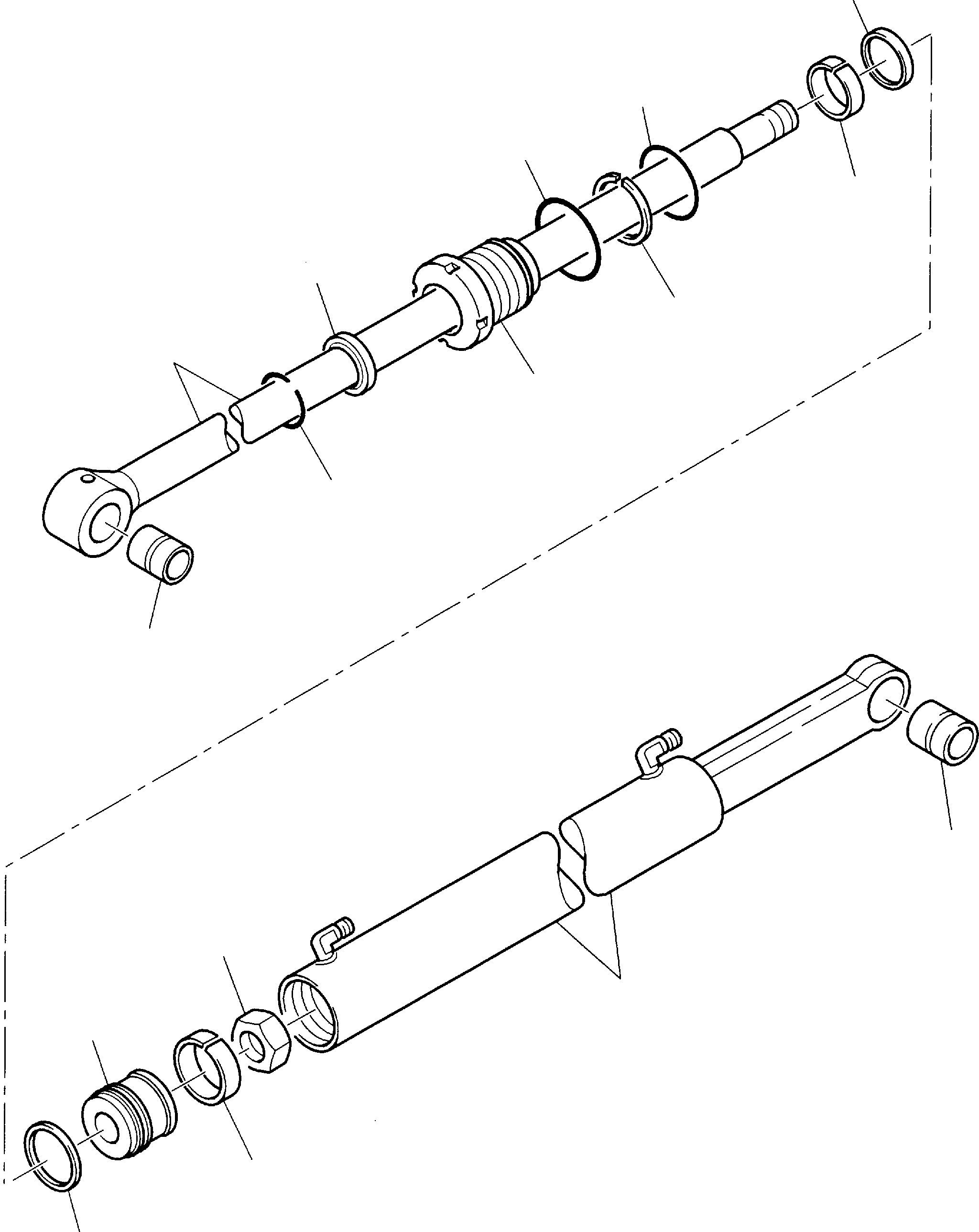 Part 4. SHOVEL LIFTING CYLINDER (INNER PARTS) [7011]