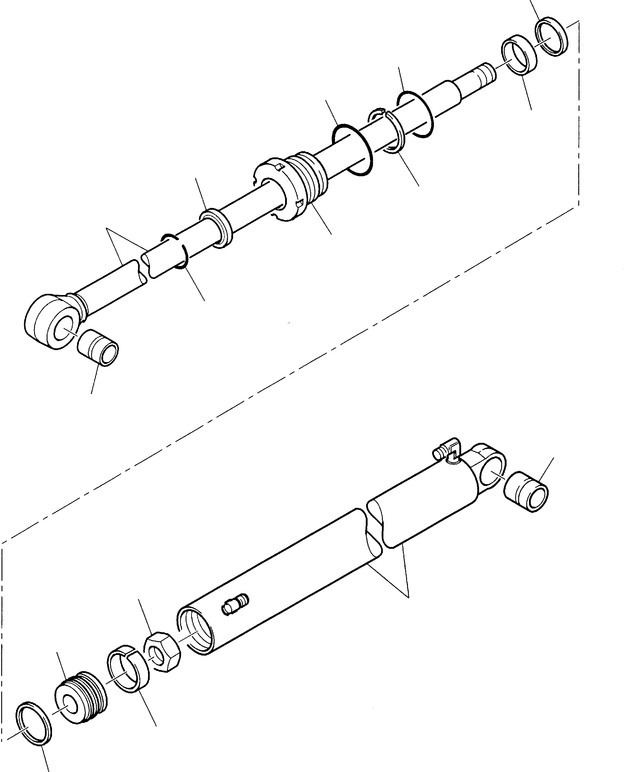 Part 6. SHOVEL DUMPING CYLINDER (INNER PARTS) [7016]