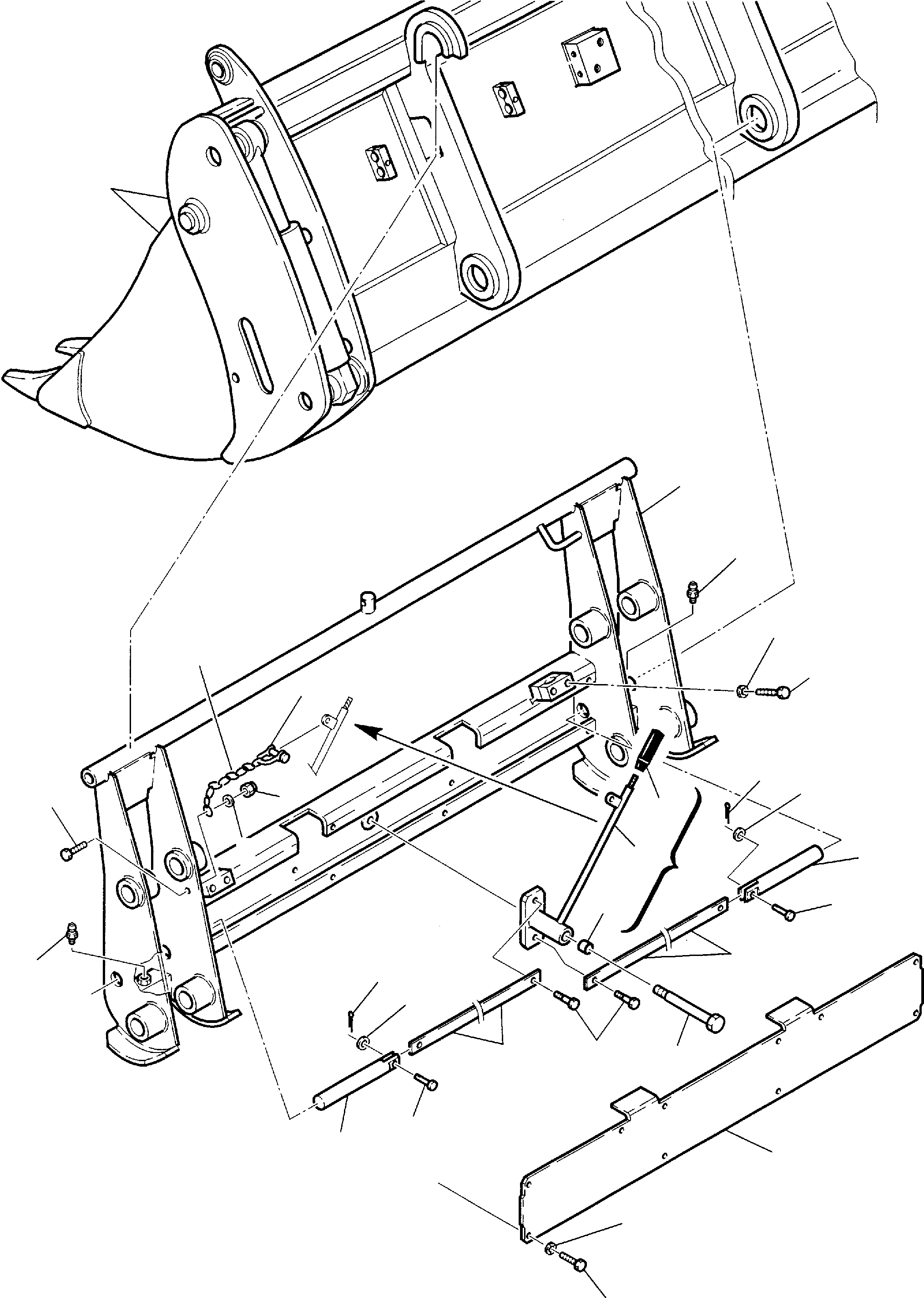 Part 13. QUICK MECHANICAL COUPLING FOR BUCKET 4 IN 1 (OPTIONAL) [7090]