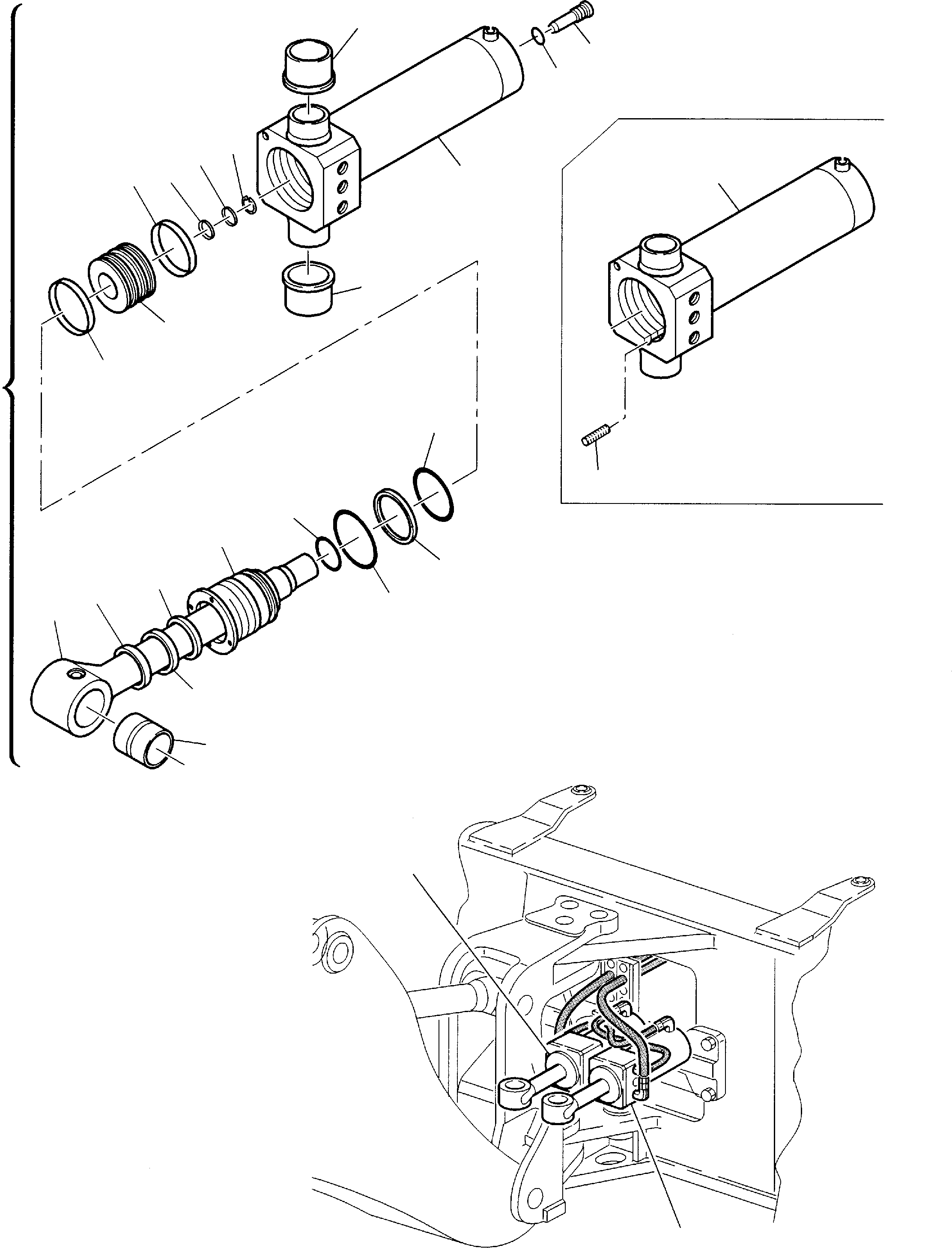 Part 22. BOOM SWING CYLINDER [7250]