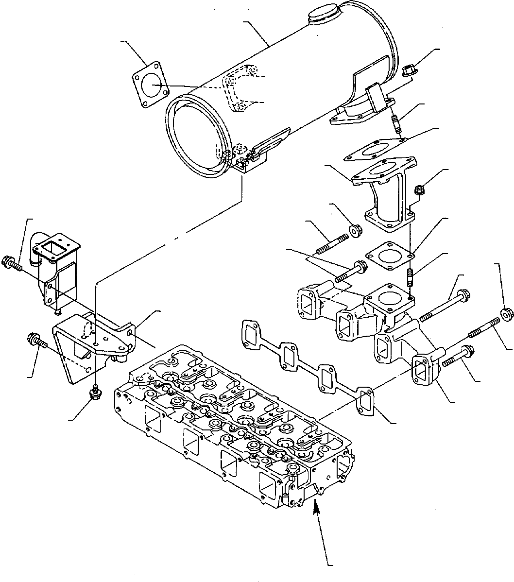 Part 5. EXAUST MANIFOL & SILENCER (ASPIRATED ENGINE) [0121]