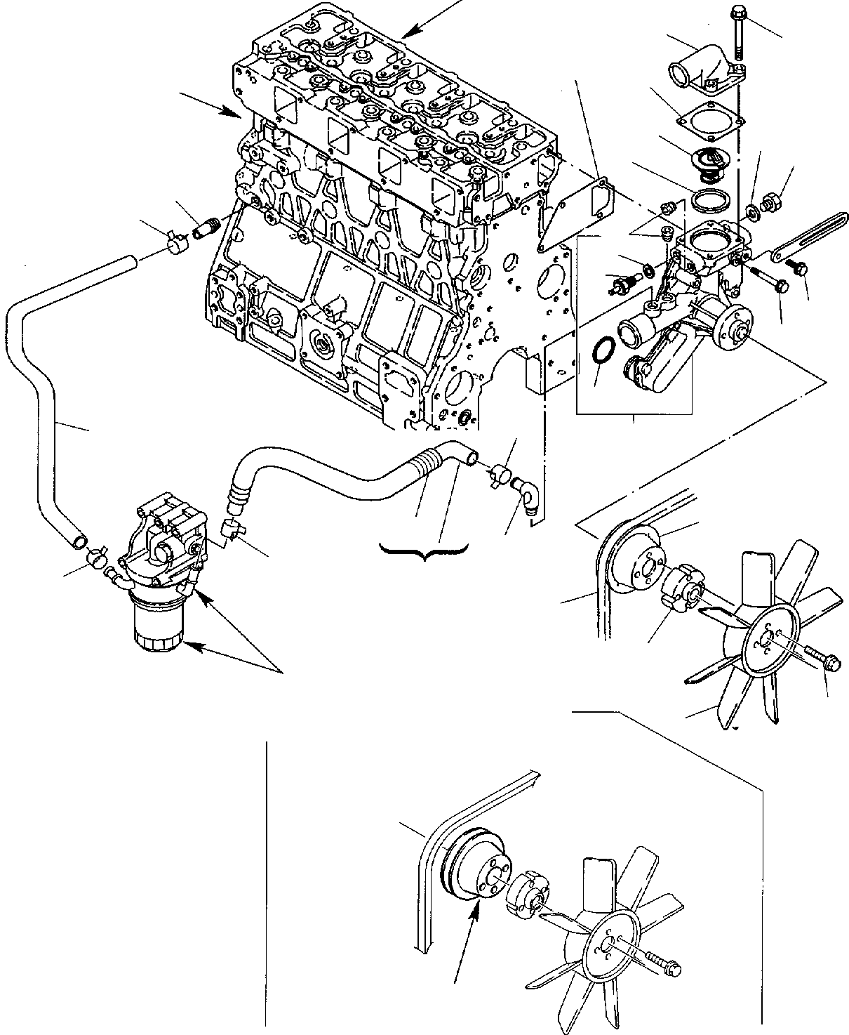 Part 38. COOLING WATER SYSTEM (ASPIRATED ENGINE) [0501]