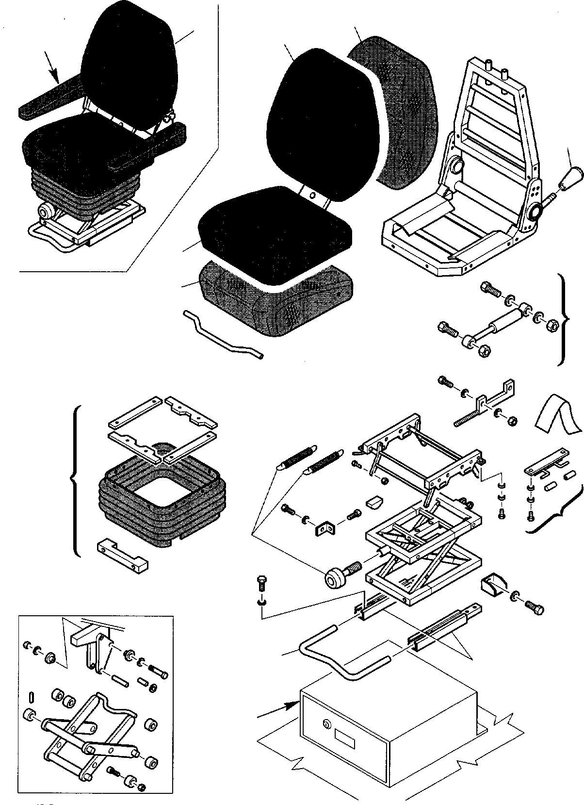 Part 26. OPERATOR'S SEAT (FOR CANOPY) [5730]