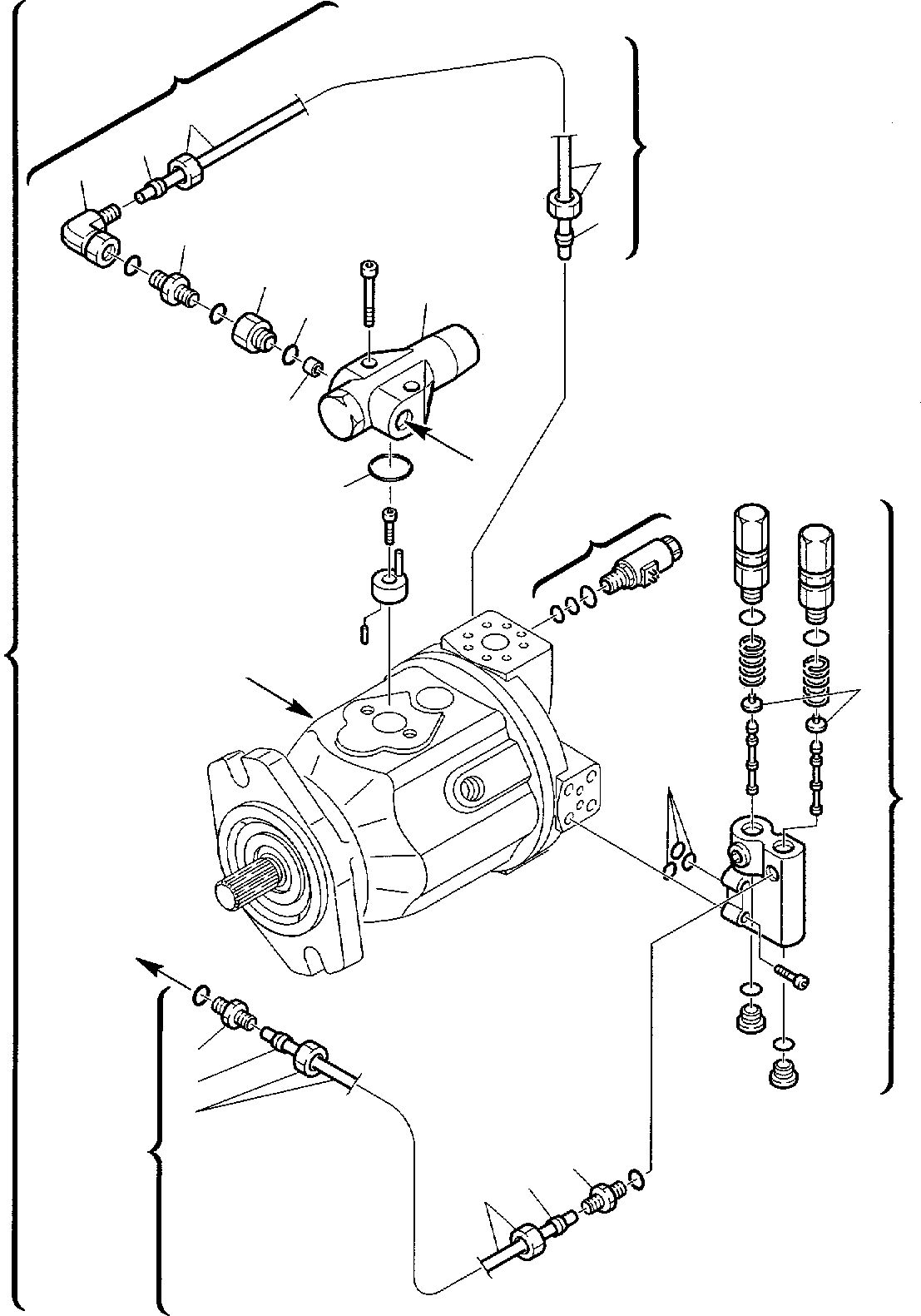 Part 6. HYDRAULIC PUMP (2/2) (TURBO ENGINE) [6130]