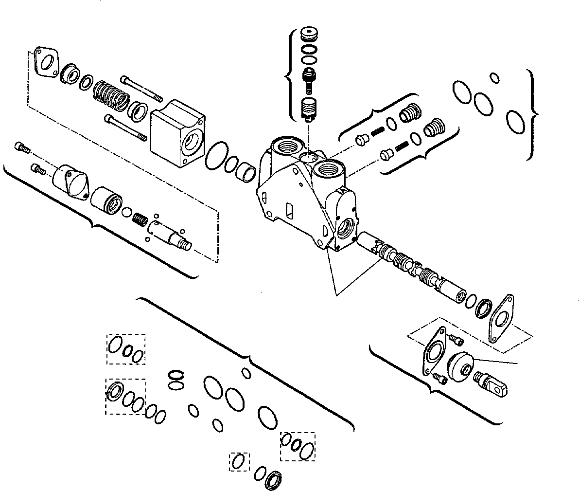 Part 9. SHOVEL CONTROL VALVE (3/4) (WHIT RETURN TO DIG) [6210]