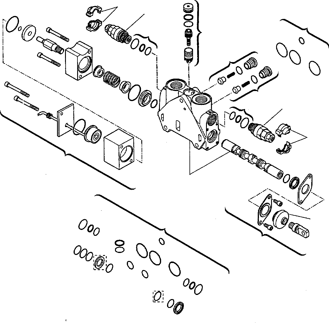 Part 10. SHOVEL CONTROL VALVE (4/4) (FLOATING LIFTING ELEMENT) [6215]