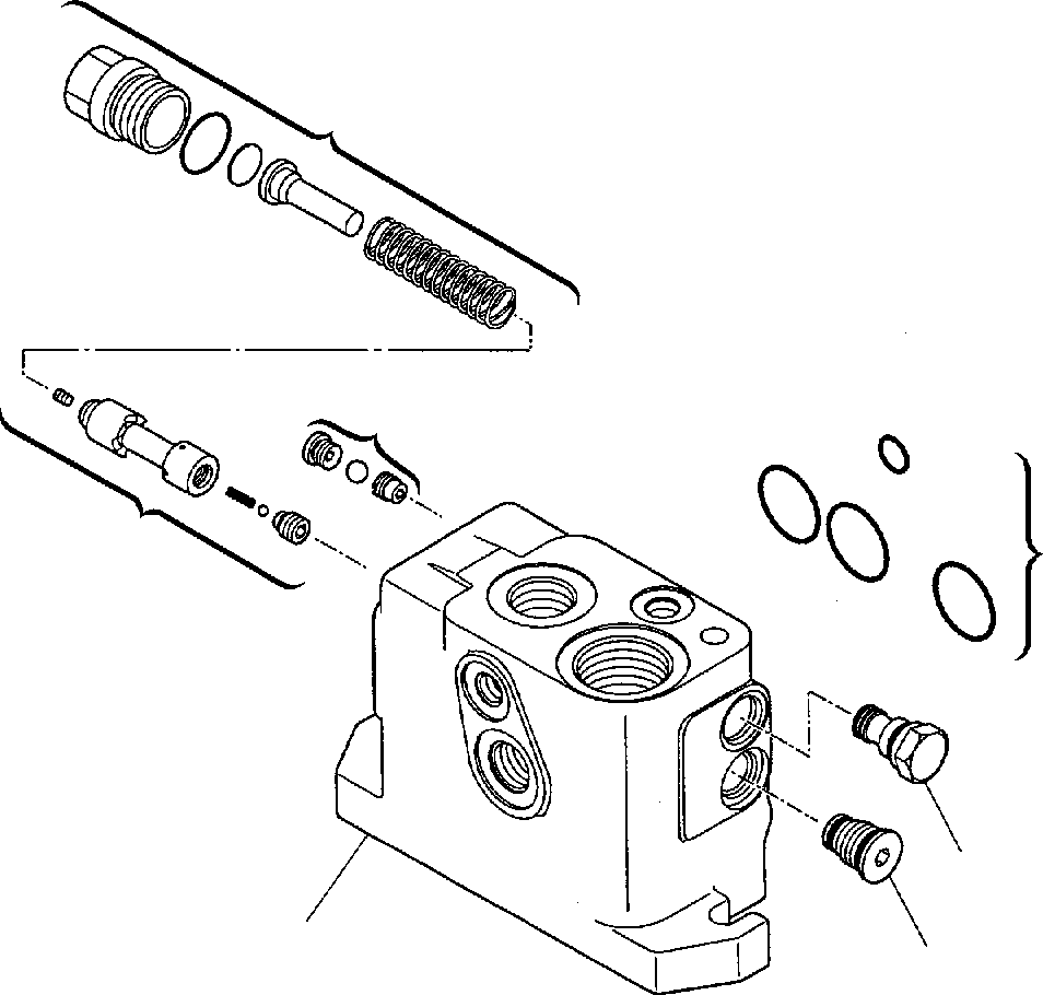 Part 12. SHOVEL CONTROL VALVE (FOR BUCKET 4 IN 1) (2/5) [6265]