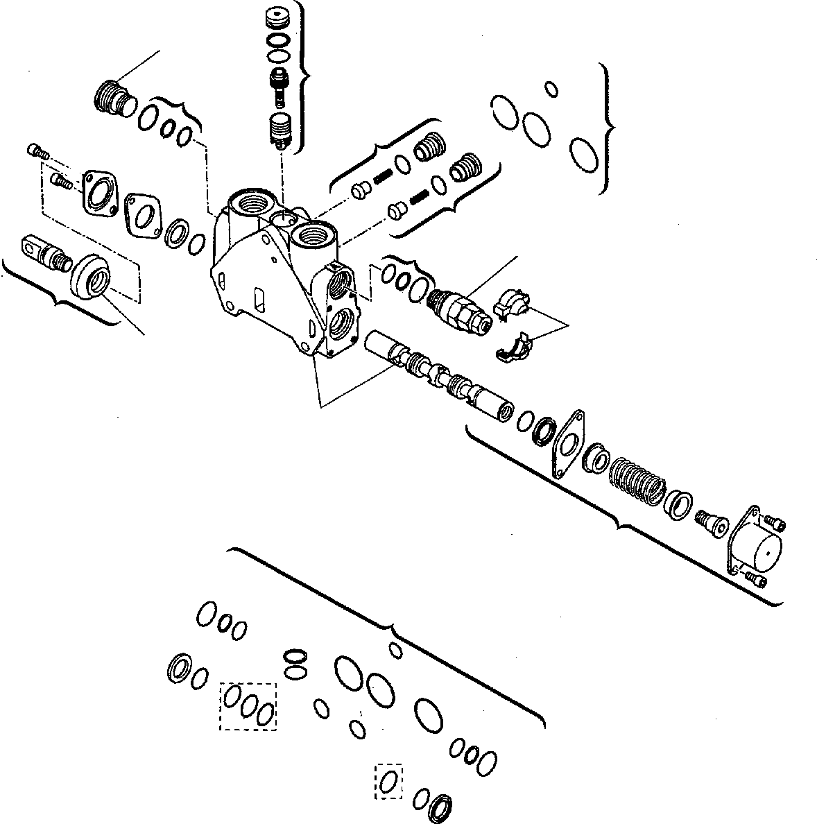 Part 18. BACKHOE CONTROL VALVE (3/8) [6300]