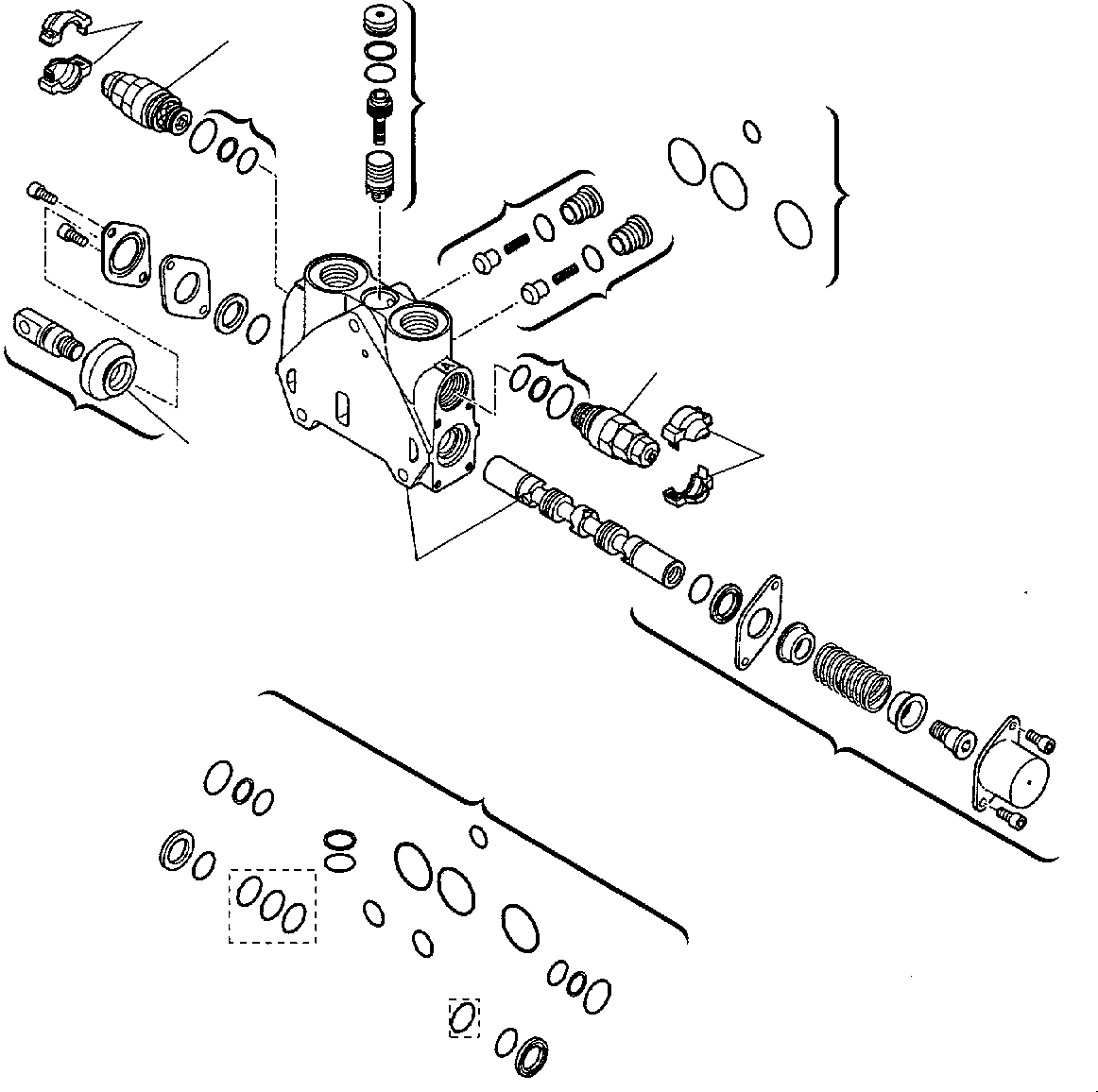 Part 19. BACKHOE CONTROL VALVE (4/8) [6305]