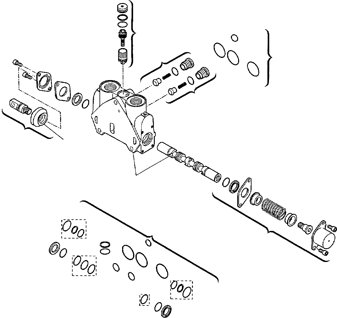 Part 20. BACKHOE CONTROL VALVE (5/8) [6310]