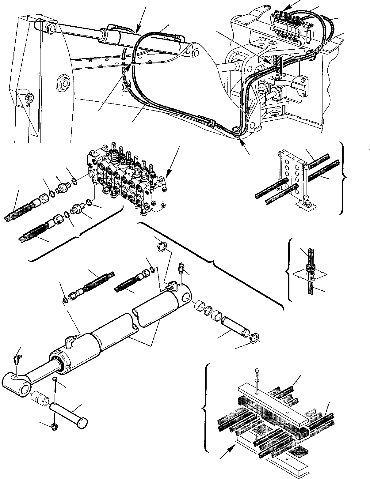 Part 53. HYDRAULIC PIPING (ARM CYLINDER LINE) [6730]