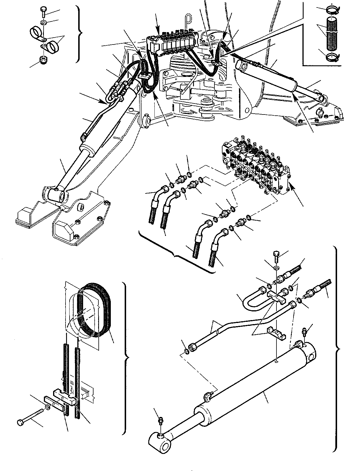 Part 58. HYDRAULIC PIPING (OUTRIGGER CYLINDER LINE) [6780]