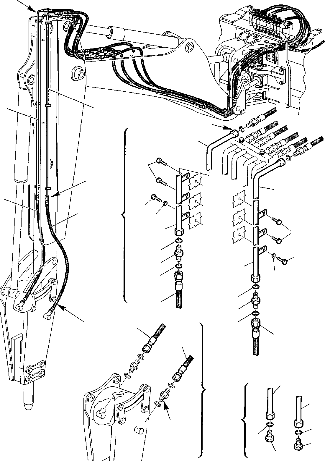 Part 67. HAMMER HYDRAULIC PIPING WITH JIG ARM (2/2) [6870]