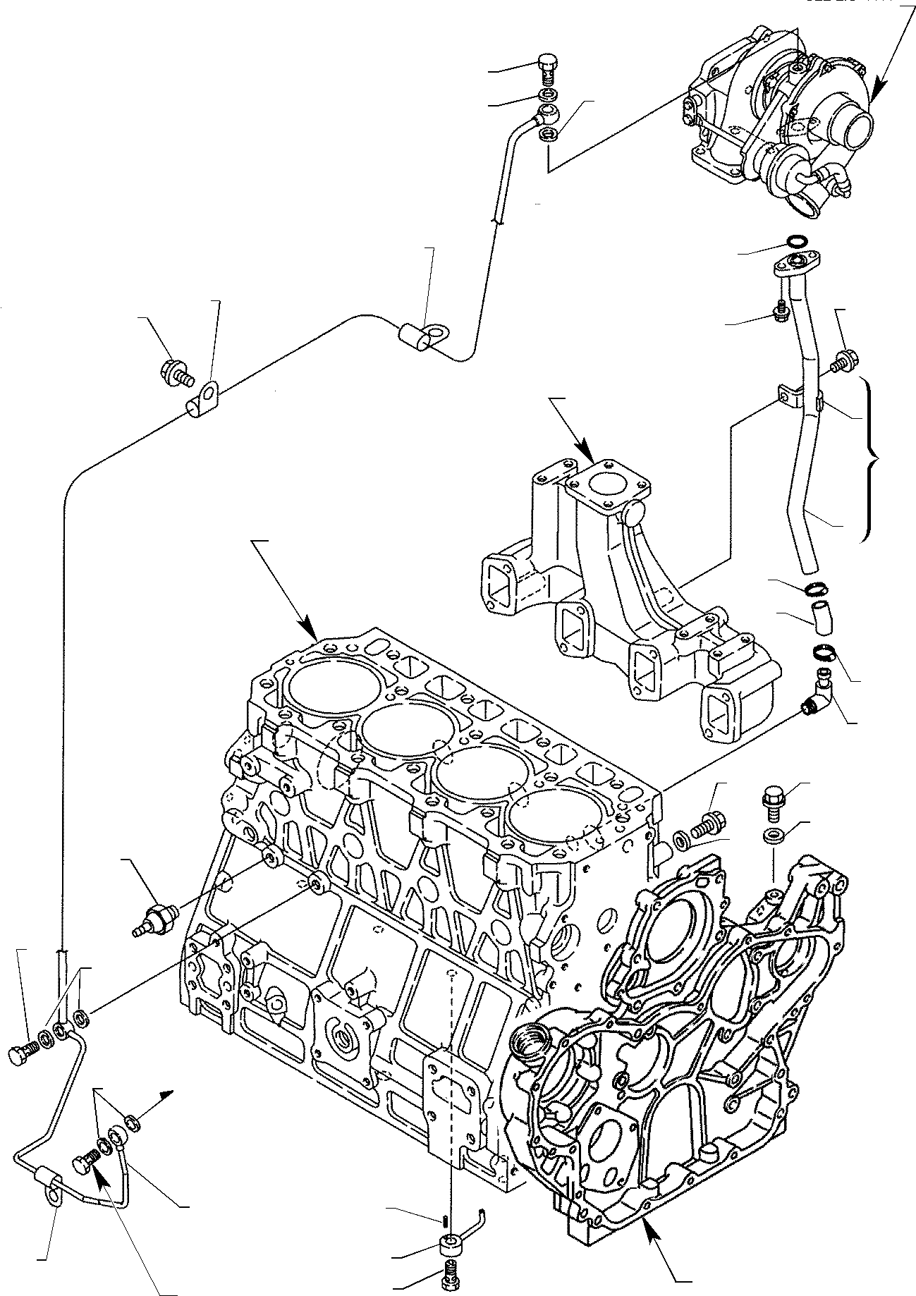 Part 25. LUBRICATING OIL LINE (TURBO ENGINE) [0316]