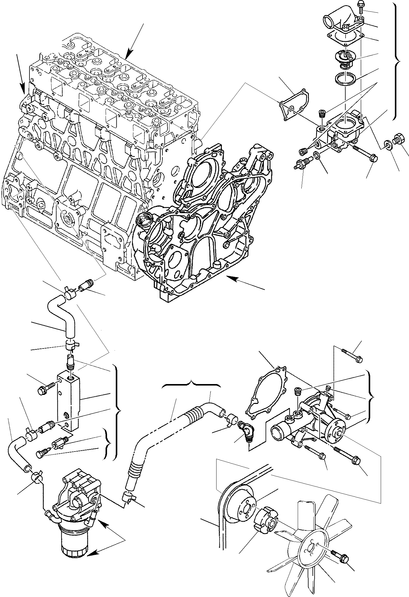 Part 38. COOLING WATER SYSTEM (ASPIRATED ENGINE) [0501]