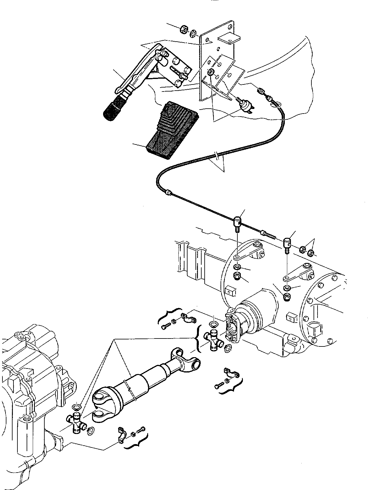 Part 2. HANDBRAKE AND REAR PROPELLER SHAFT [3100]