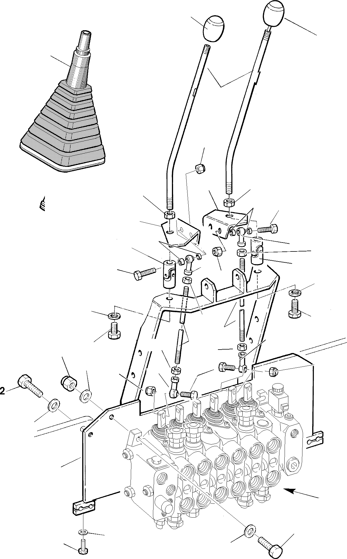 Part 7. BACKHOE CONTROL LEVERS [4400]