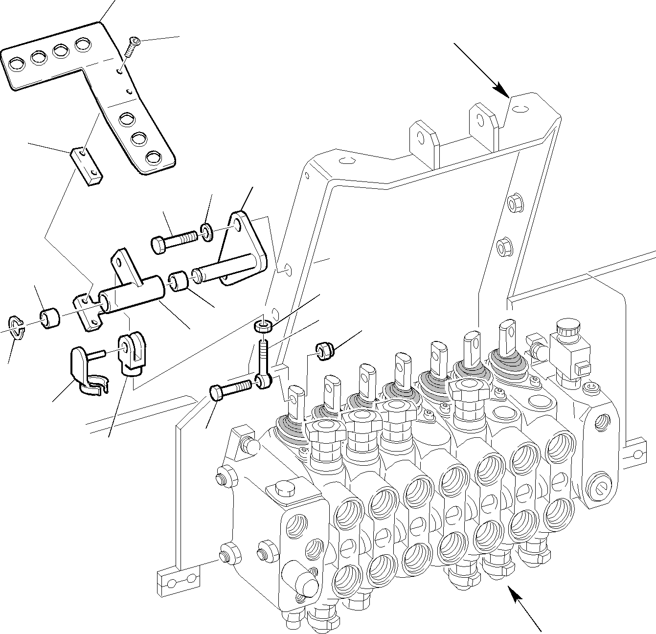 Part 11. BACKHOE CONTROL PEDAL (LEFT SIDE) [4500]