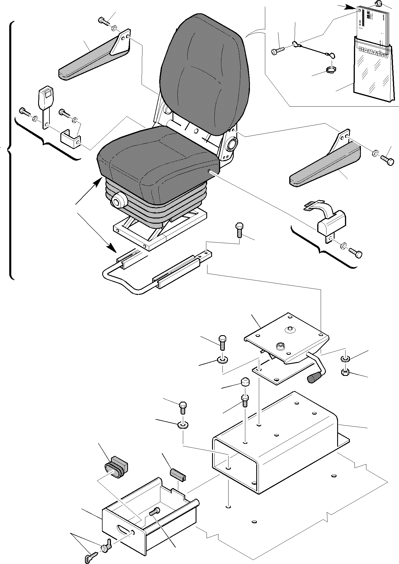 Part 27. OPERATOR'S SEAT SUPPORT (FOR CANOPY) [5710]