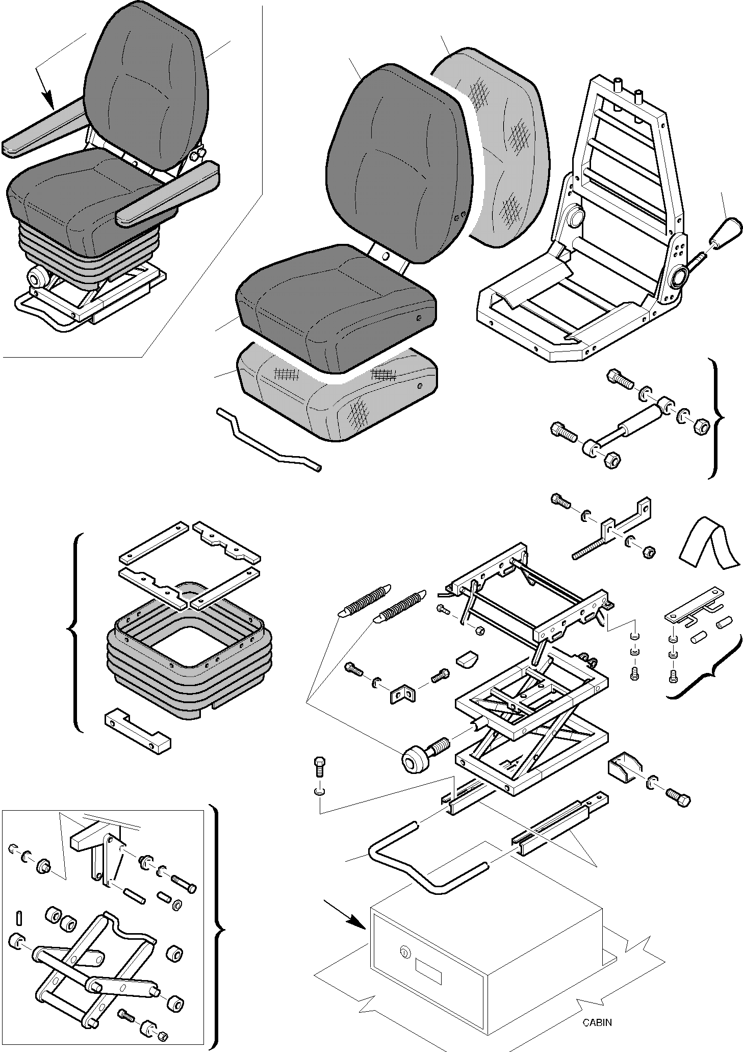 Part 28. OPERATOR'S SEAT (FOR CABIN) [5720]