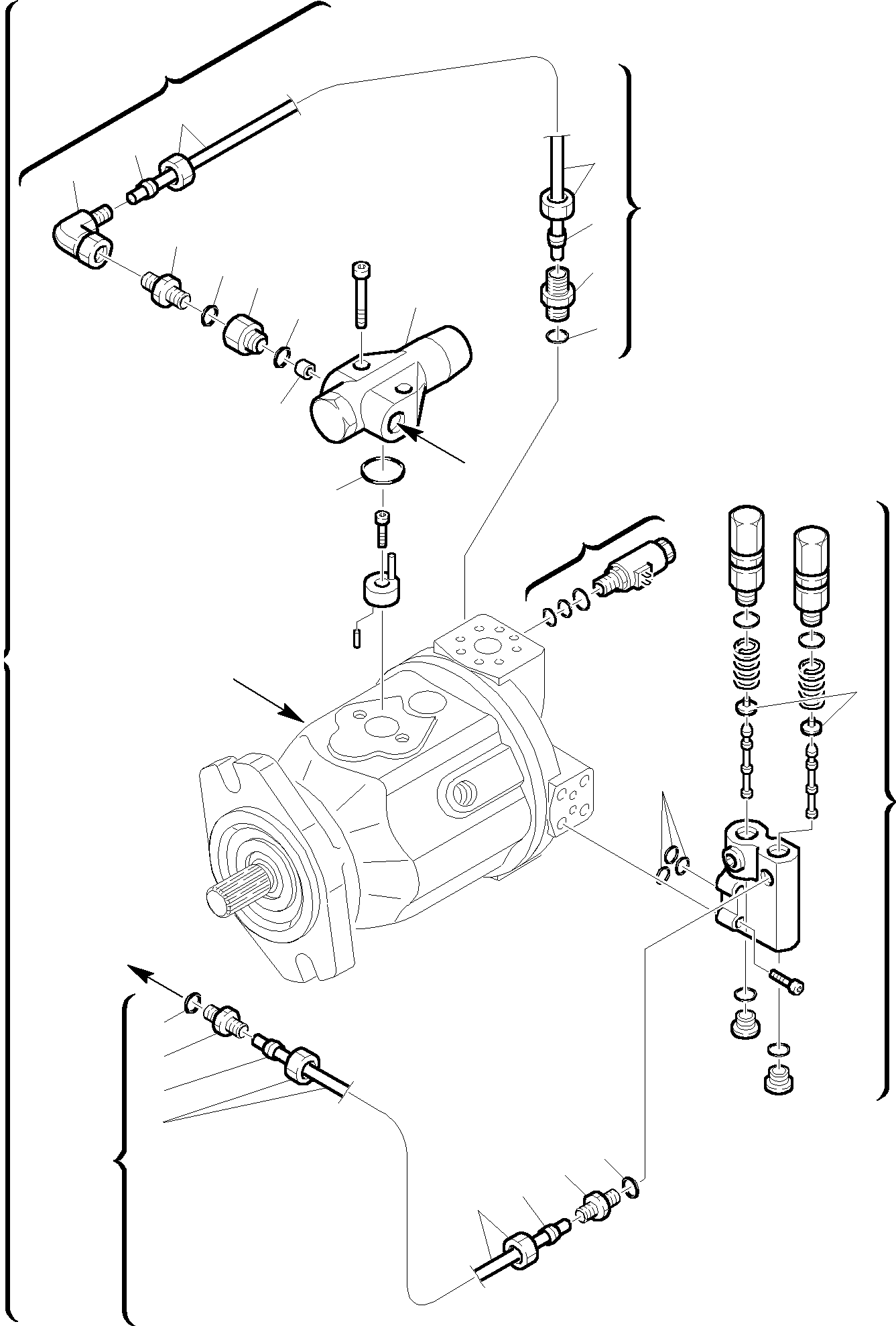 Part 4. HYDRAULIC PUMP (2/2) (ASPIRATED ENGINE) [6110]