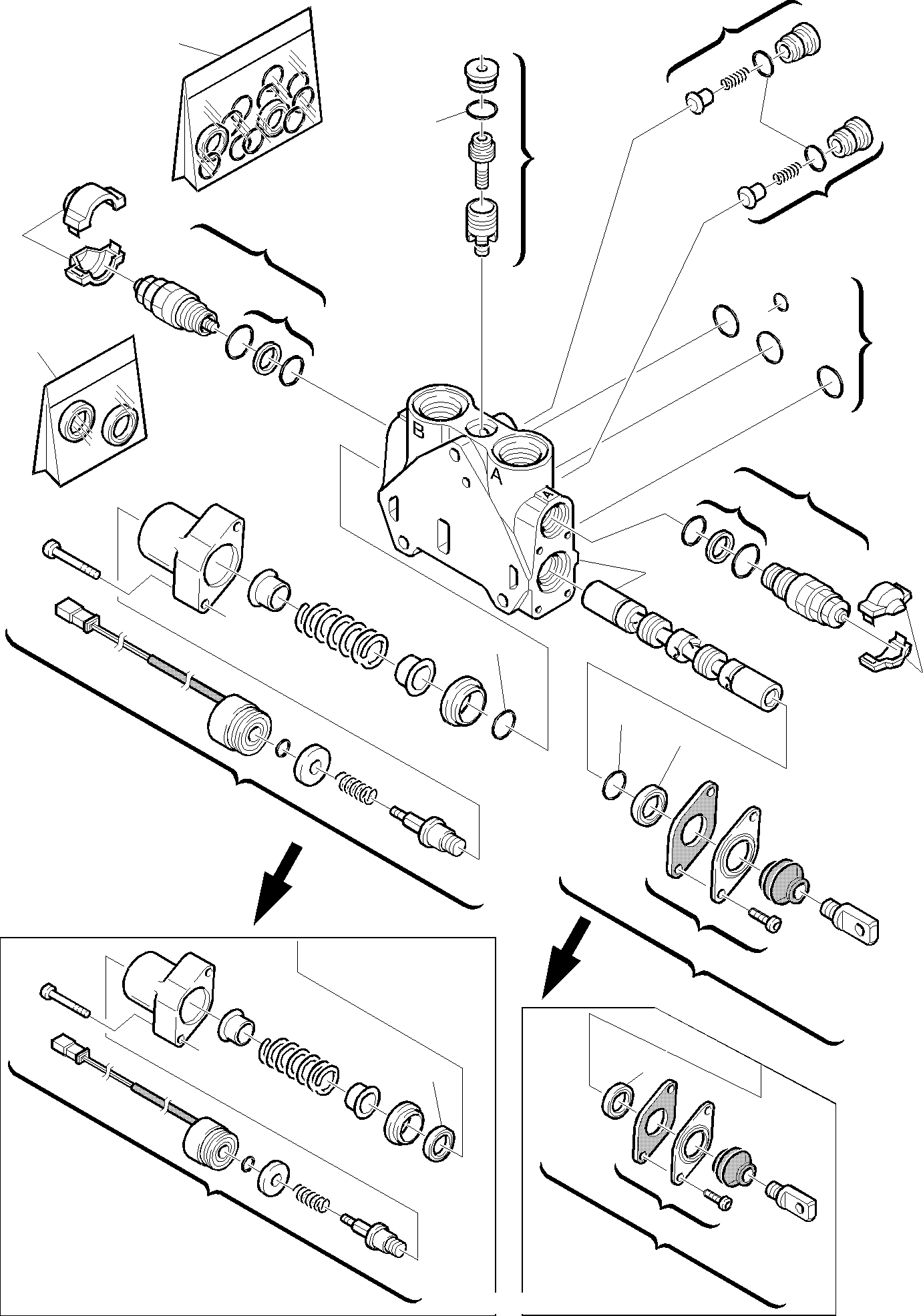 Part 14. SHOVEL CONTROL VALVE (WITH RETURN TO DIG) (FOR BUCKET 4 IN 1) (4/5) [6275]