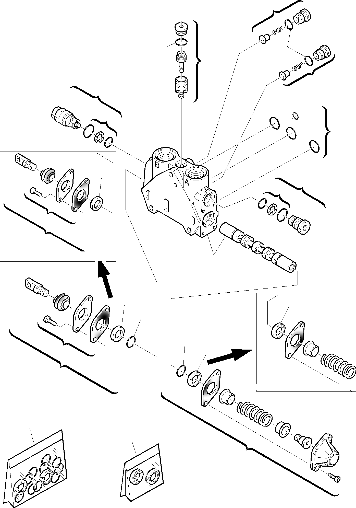 Part 29. BACKHOE CONTROL VALVE (JIG ARM) [6365]