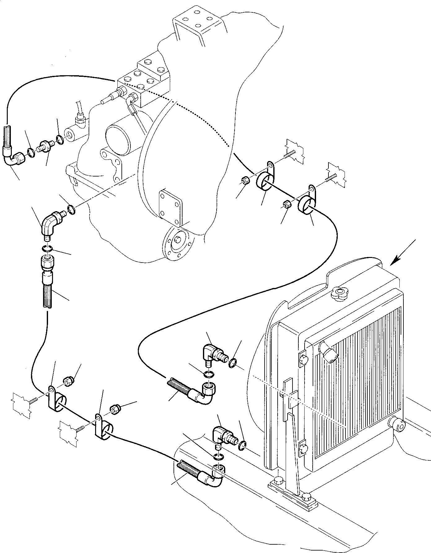 Part 31. HYDRAULIC PIPING (TRANSMISSION COOLING LINE) [3500]