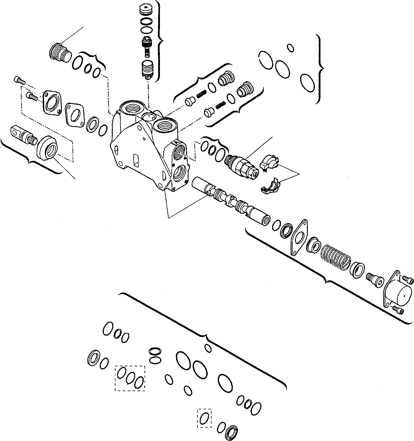 Part 16. BACKHOE CONTROL VALVE (3/8) [6300]