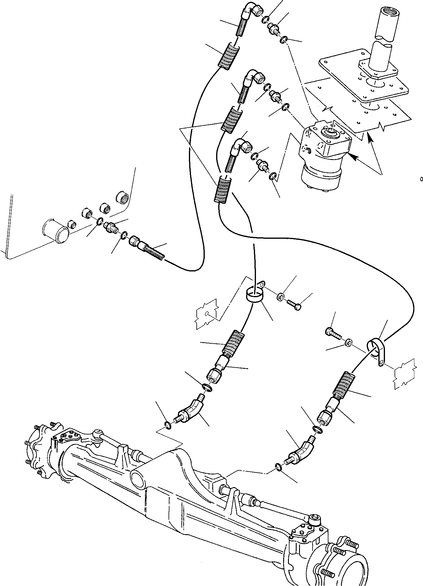 Part 32. HYDRAULIC PIPING (STEERING LINE) (2/2) [6560]