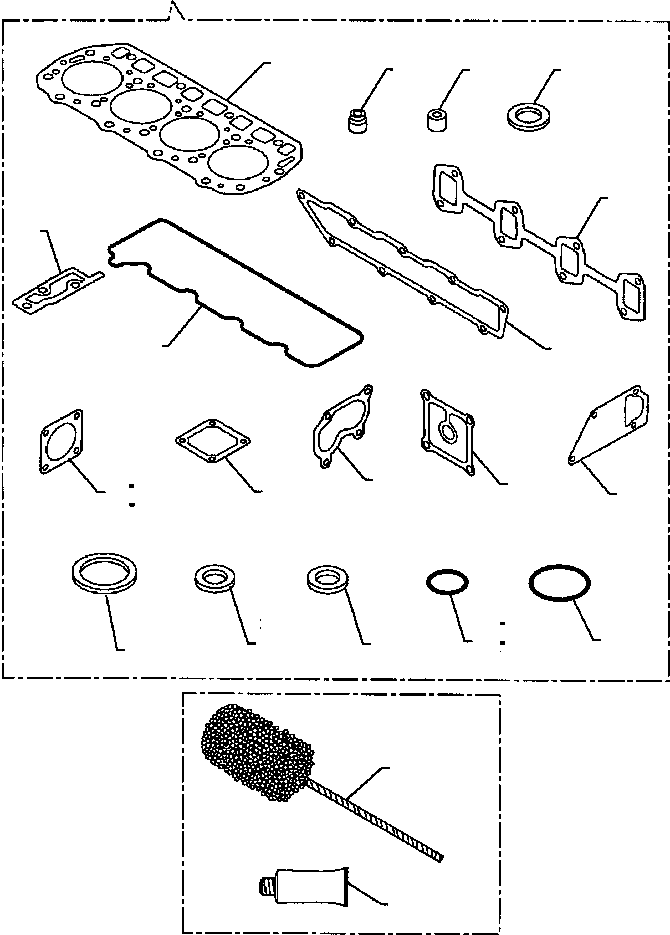 Part |$21. GASKET SET [A0996-03A0]