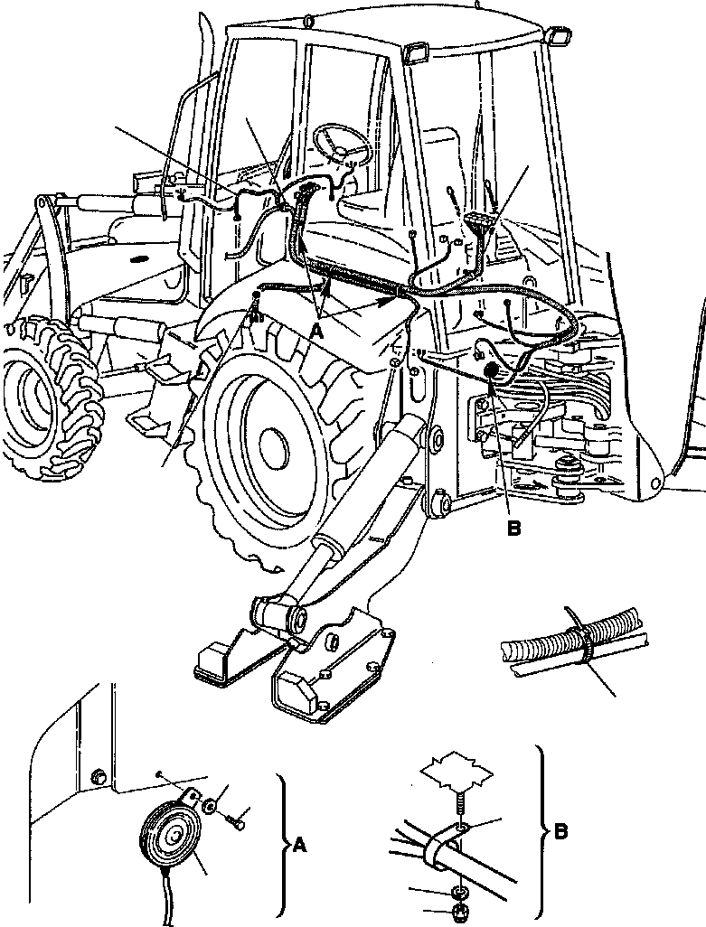 Part |$6. ELECTRICAL SYSTEM - FRONT WIRING HARNESS [E1510-02A0]