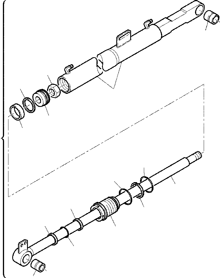 Part |$81. RIGHT CYLINDER SHOVEL DUMP [H7020-01A0]