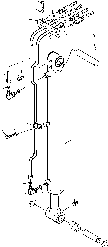 Part |$91. JIG ARM CYLINDER PIPING [H7360-02A0]