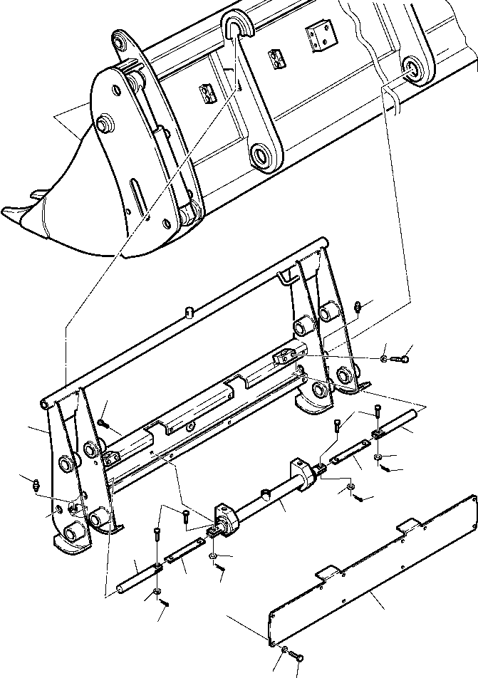 Part |$7. QUICK HYDRAULIC COUPLING - FOR BUCKET 4 IN 1 (OPTIONAL) [T7060-01A0]