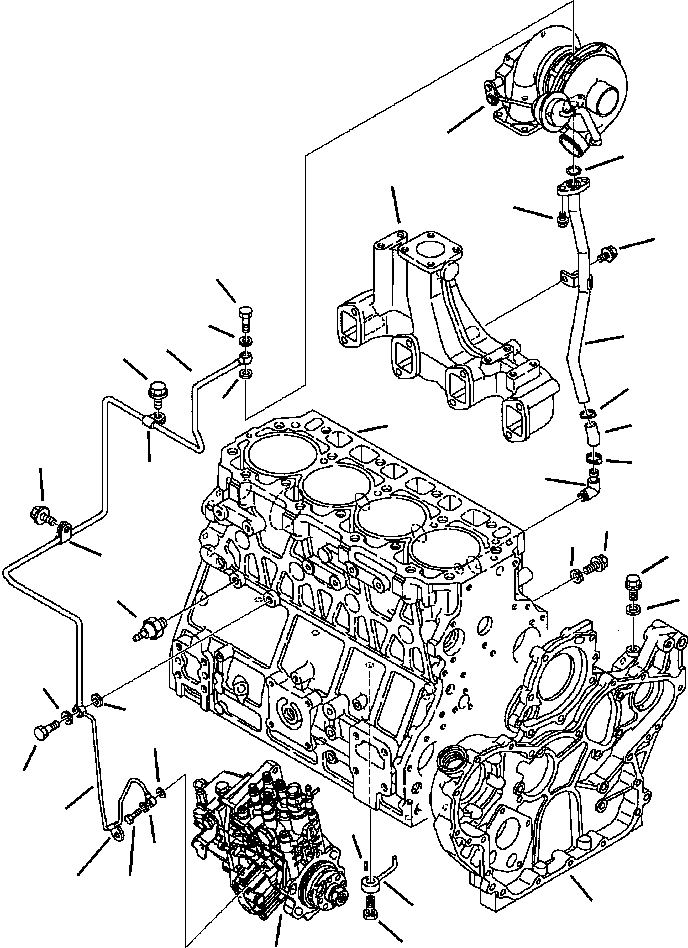 Part |$26. ENGINE - TURBO LUBE LINES [A0121-01A1]