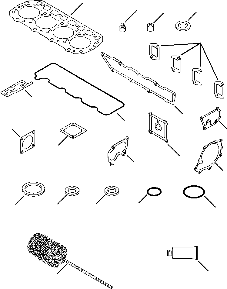 WB140PN1 WBAE0061A NGINE, TIER I (SEE FIG. A0100-01A0)