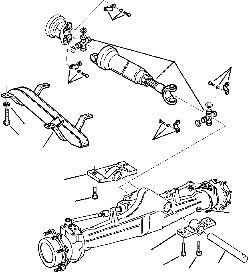 Part |$6. FRONT DRIVE SHAFT AND AXLE MOUNTING [F3200-01A0]