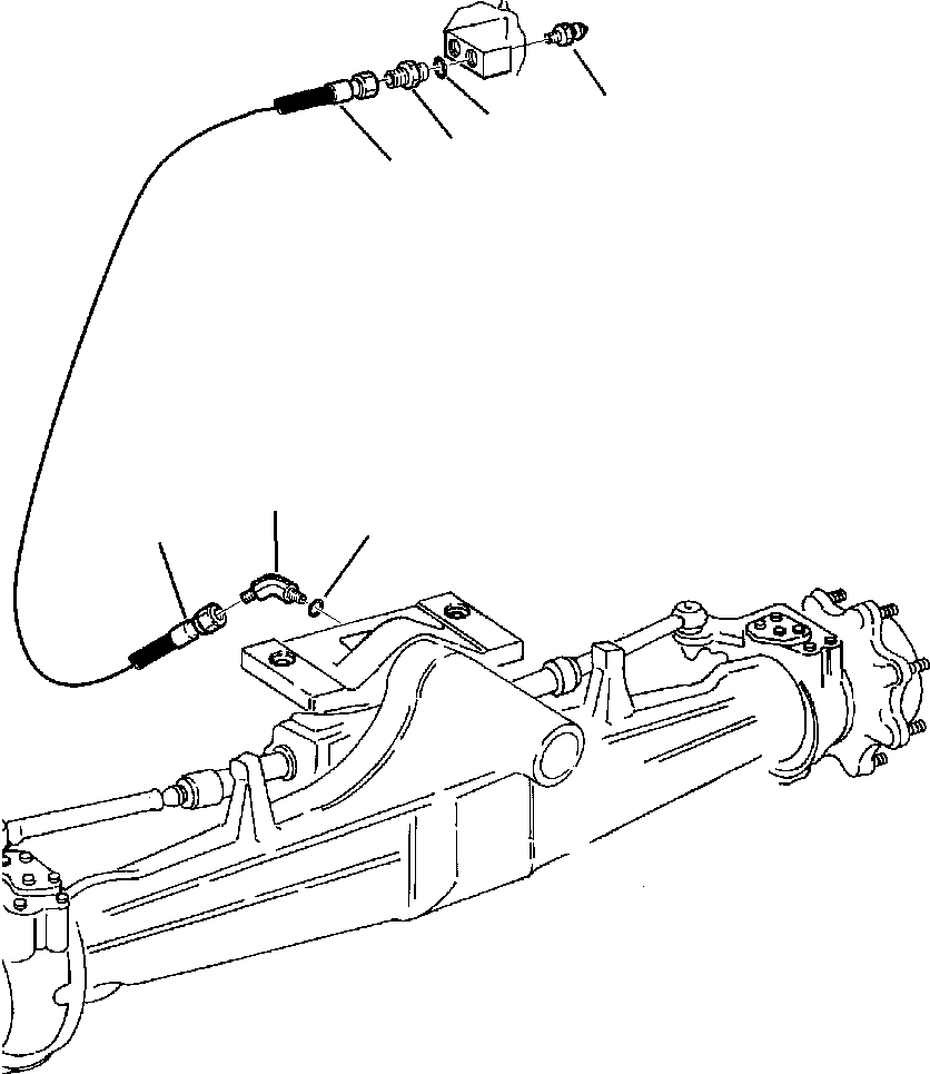 Part |$7. FRONT AXLE LUBE PIPING [F3210-01A0]